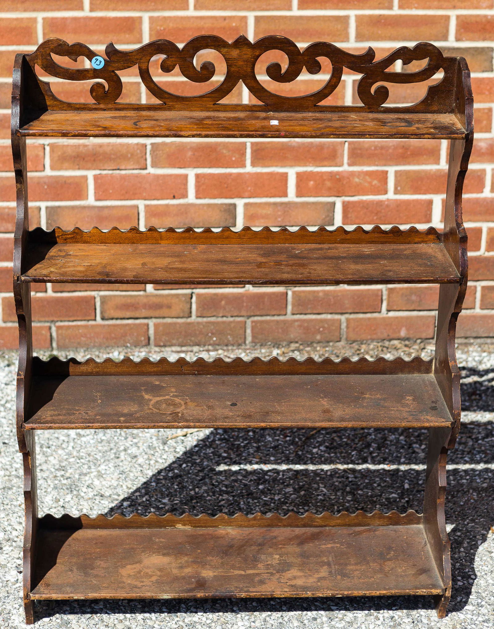 Antique Style Hanging Shelf (1 of 3)