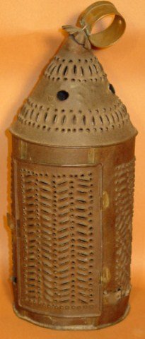 Punched Tin Lantern
