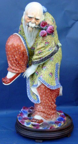 Imari Figure of an Eldery Man