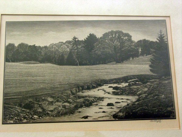 Asa Cheffetz Etching: Asa Cheffetz Original Signed Etching