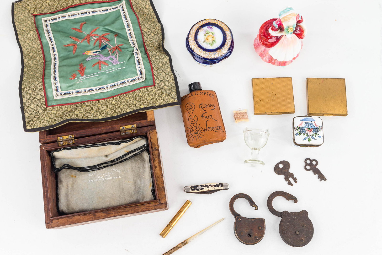 Desk Items, Locks and Eclectic Mix (1 of 5)