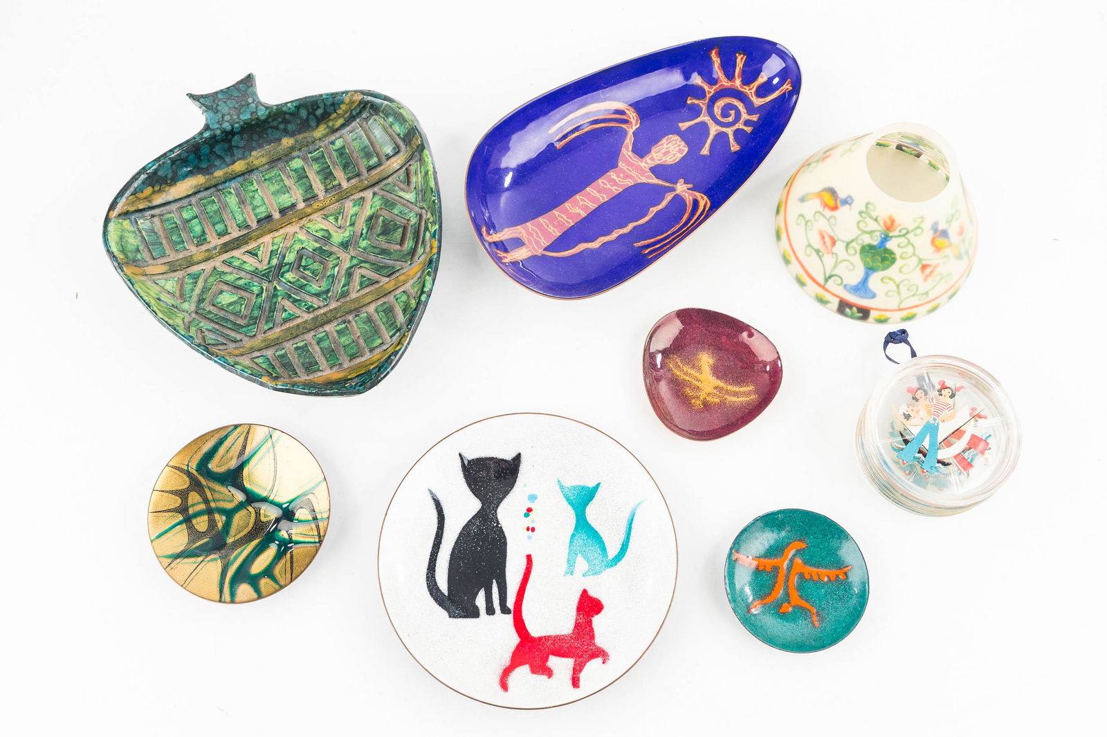 Mid Century / Post Modern Enamelware and Related (1 of 4)