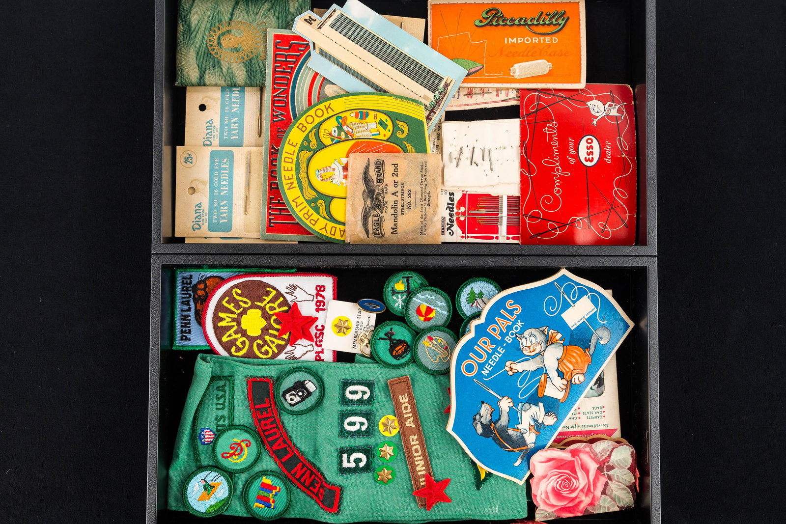 Girl Scout and Sewing Items (1 of 6)
