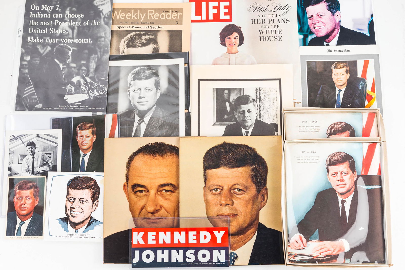 JFK Ephemera Grouping (1 of 4)