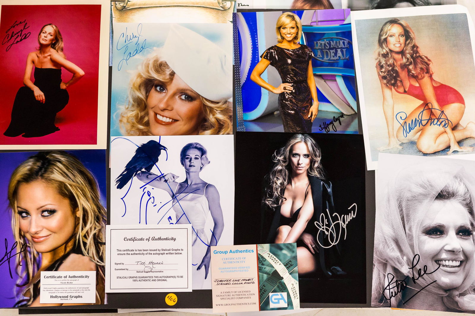 Autographed Photos of Actresses (1 of 1)