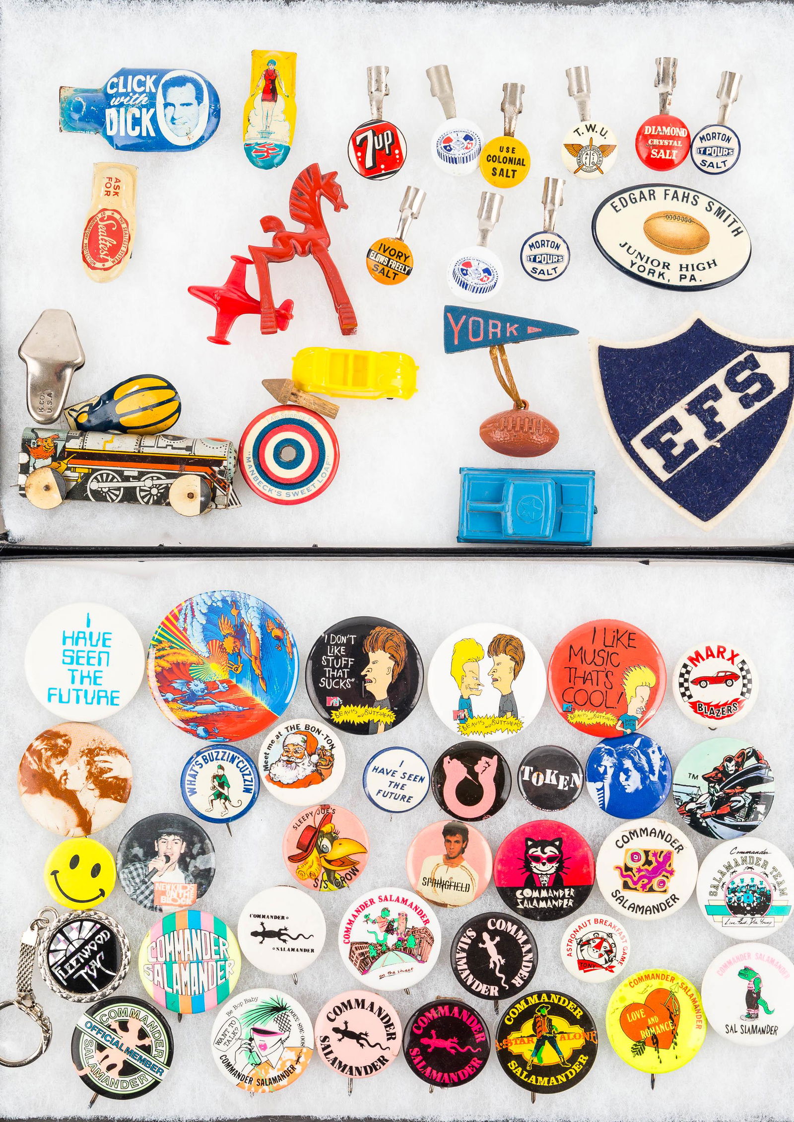 1960s to 80s Pins, Premiums and Toys (1 of 3)
