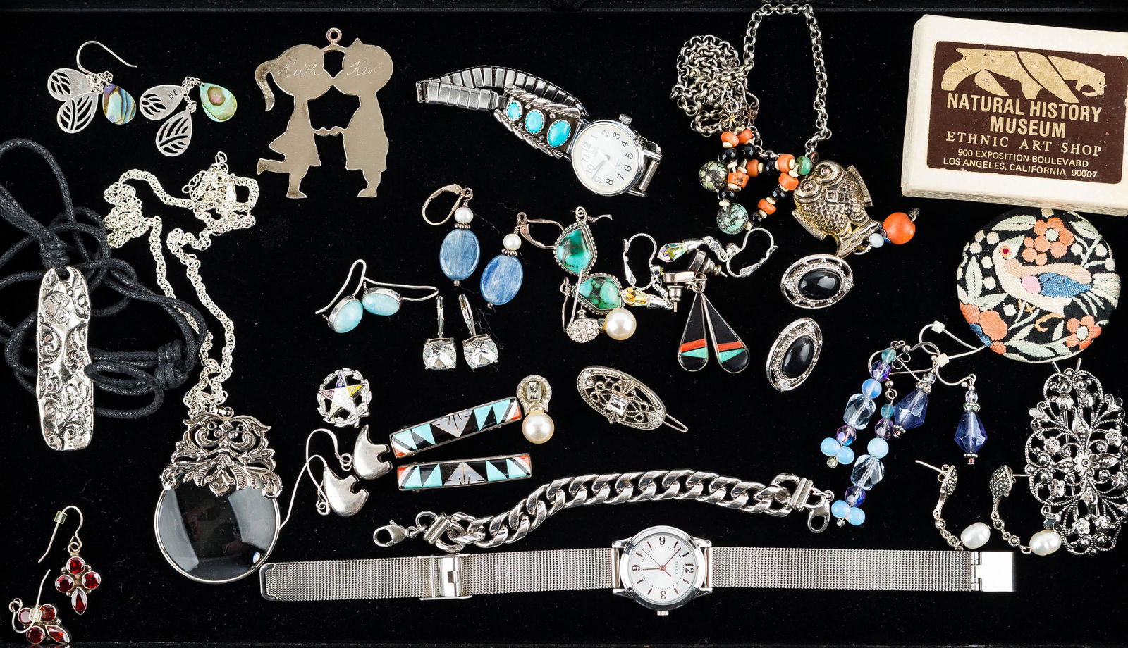 Silver and Silver-Toned Estate Jewelry (1 of 4)