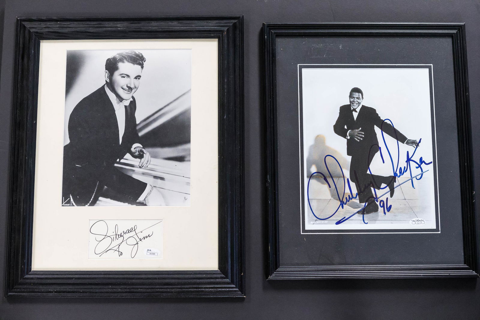 Autographed Photos of Liberace and Chubby Checker (1 of 1)