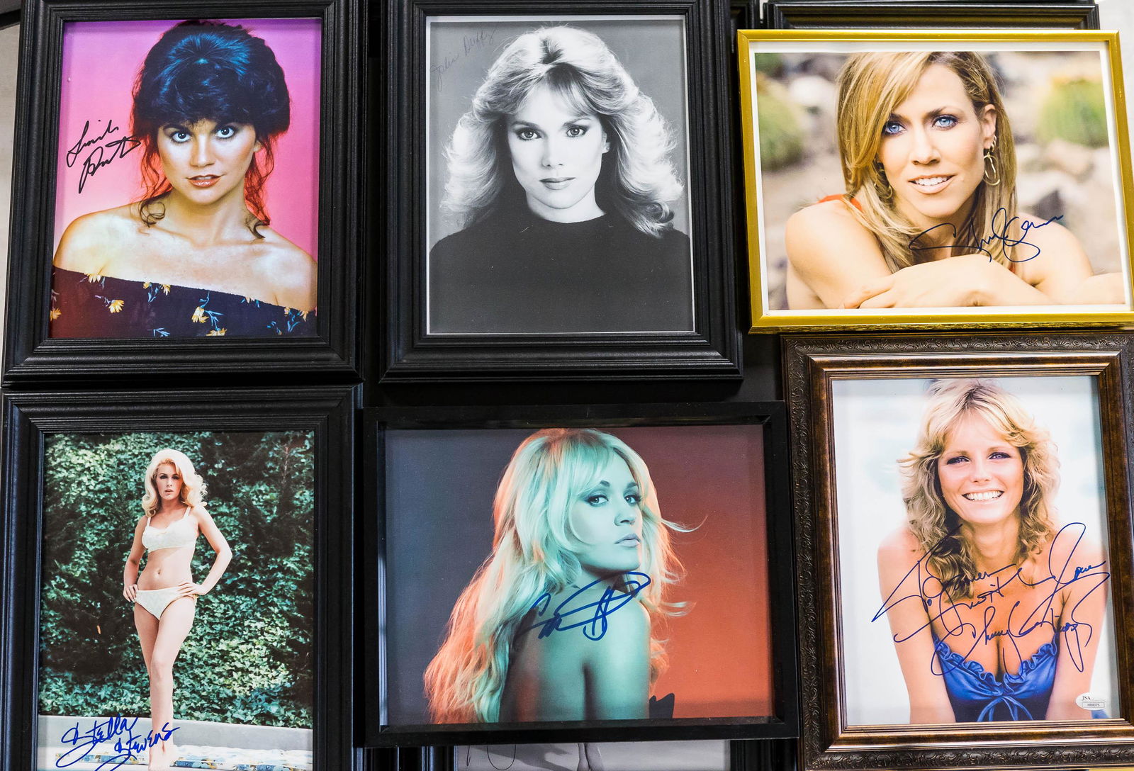 Autographed Photos of Actresses & Musicians (1 of 1)