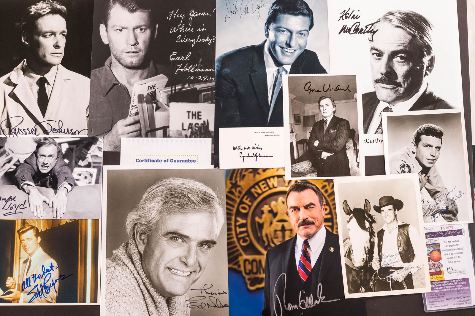 Autographed Photos of Actors (1 of 1)