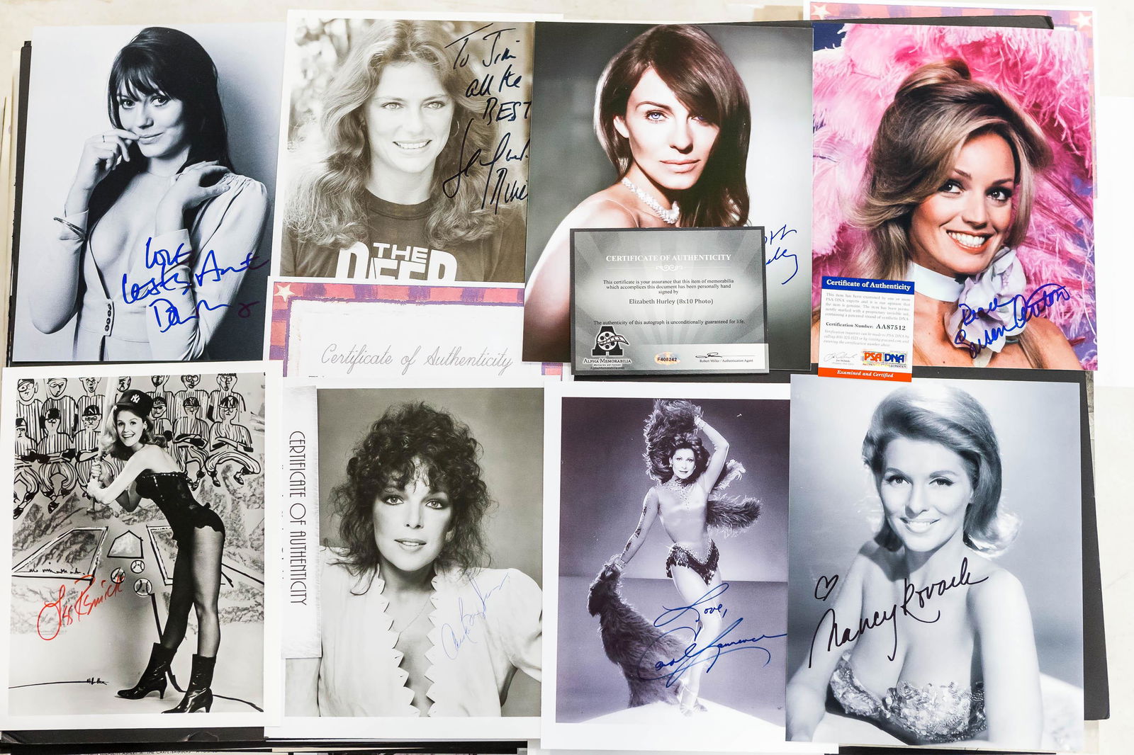 Autographed Photos of Actresses (1 of 1)