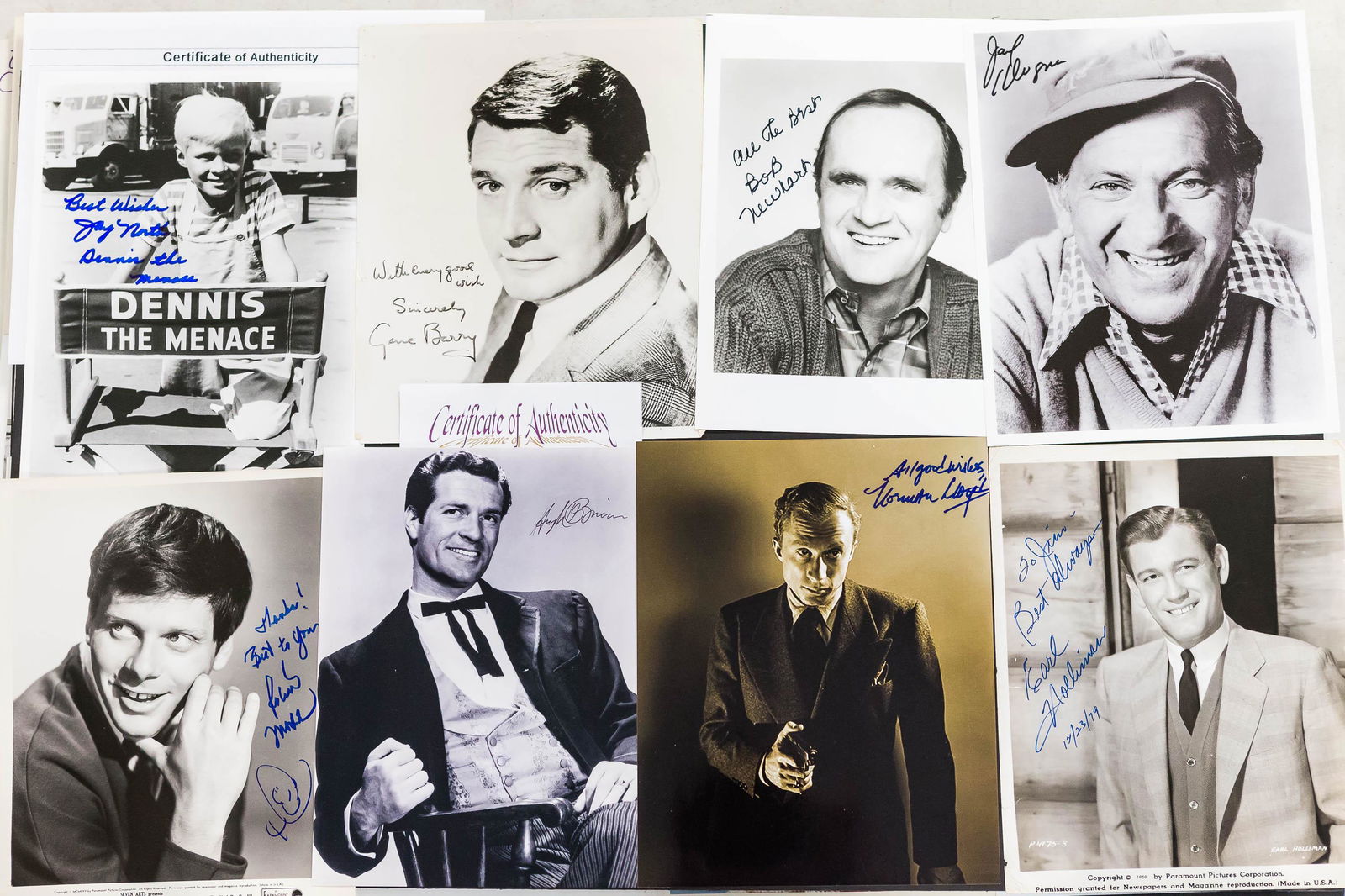 Autographed Photos of Actors (1 of 1)