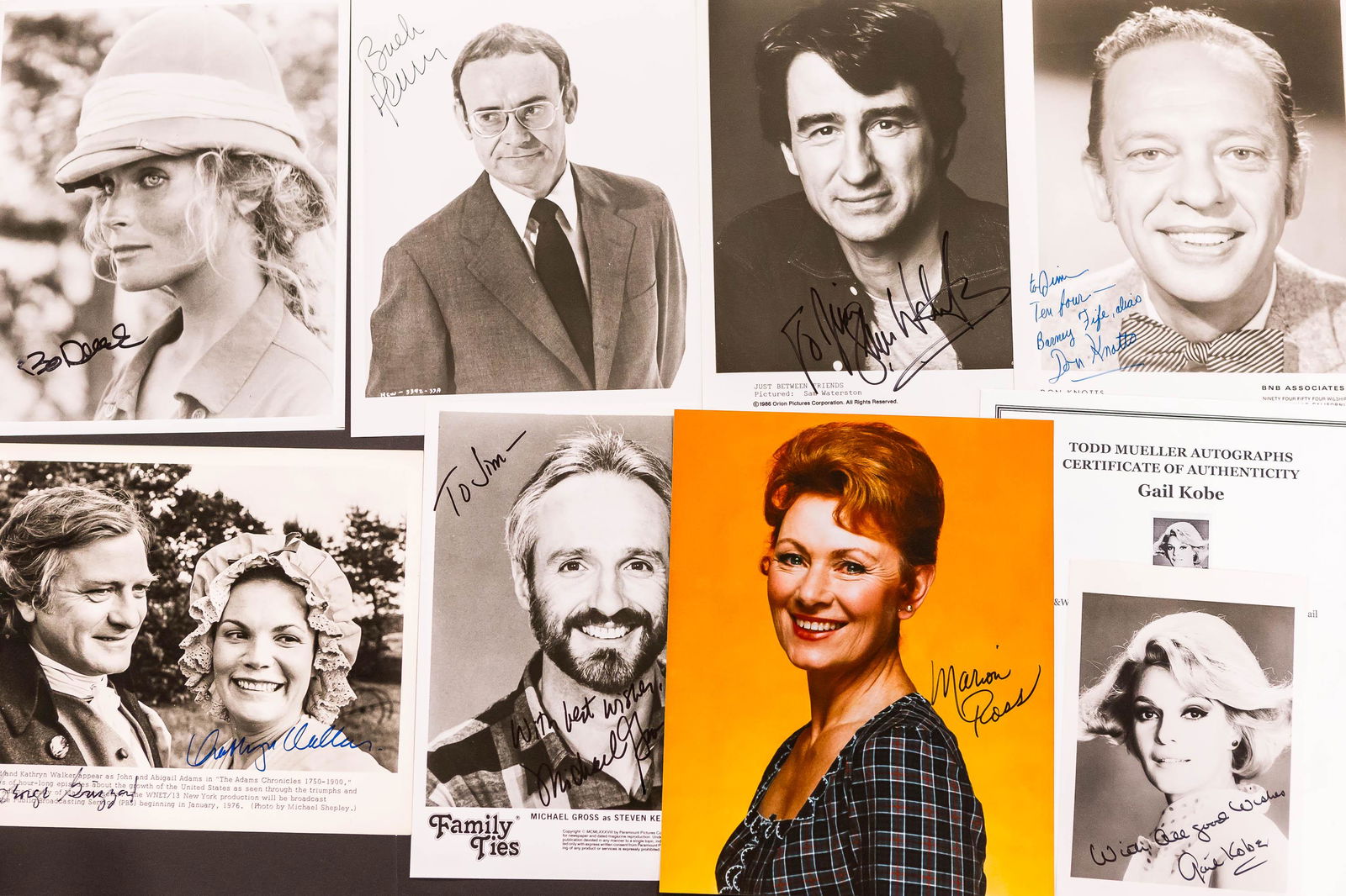 Autographed Photos of Actors and Actresses (1 of 1)