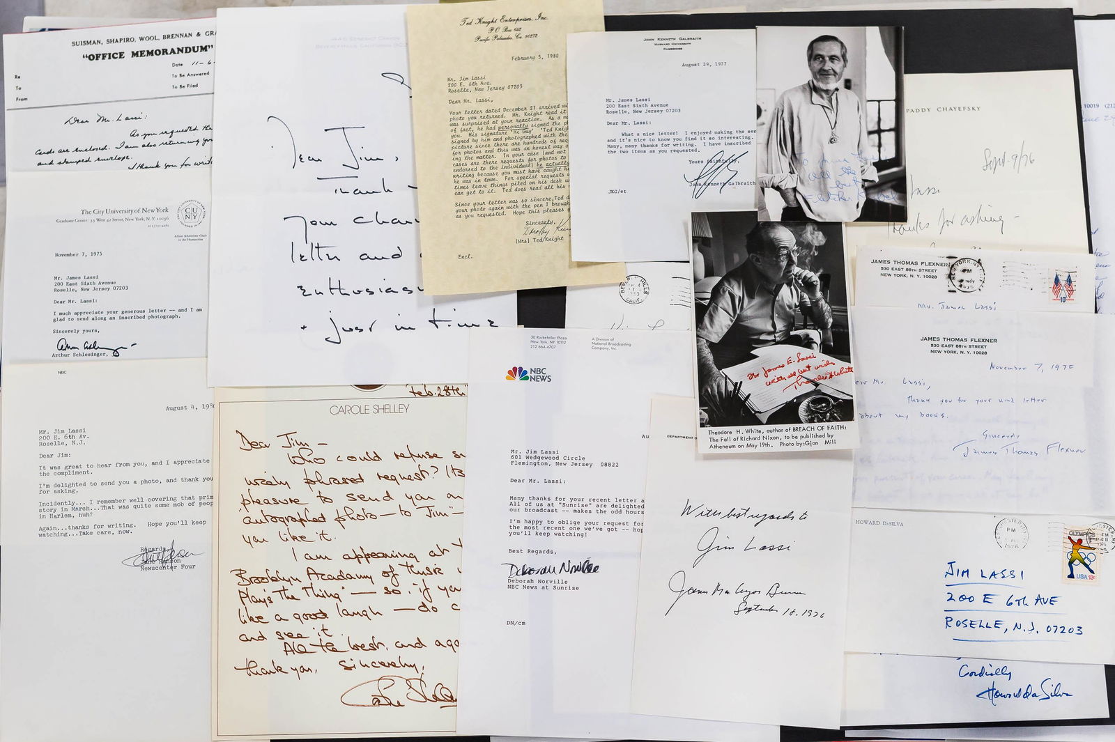 Autographed Letters from Newscasters & Others (1 of 1)