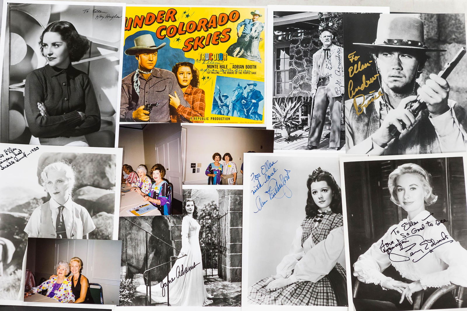 Autograph Photos- Western/Other Actors & Actresses (1 of 1)
