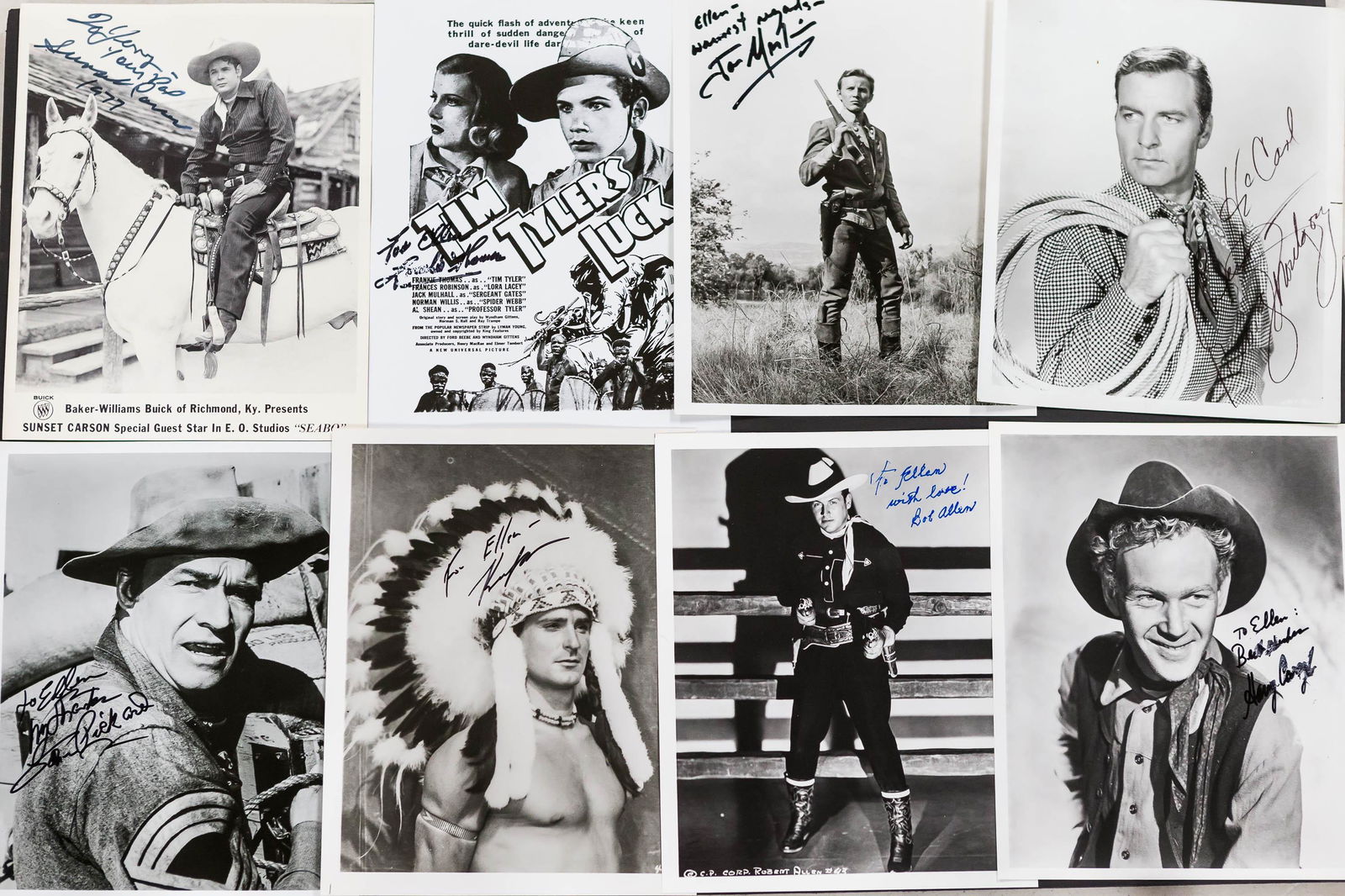 Autographed Photos of Western Actors/Actress (1 of 1)