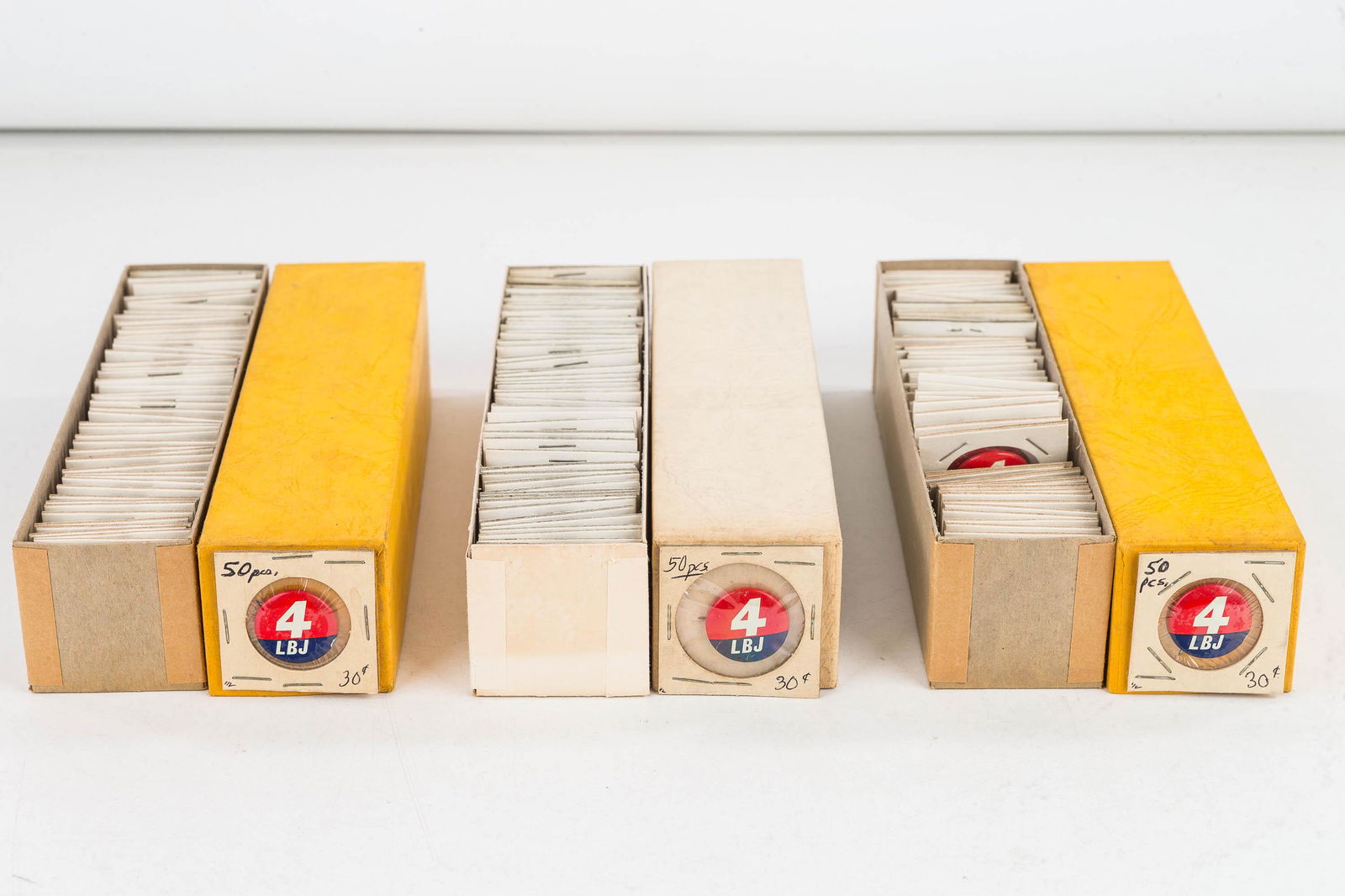 LBJ Pin Backs & Lapel Pins Old New Stock (1 of 4)