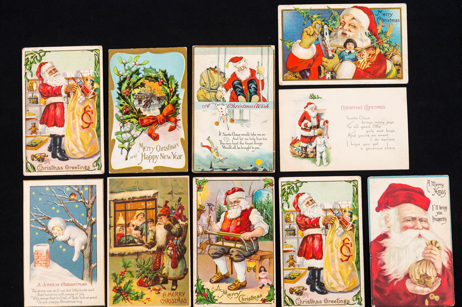 Vintage Santa and Other Christmas Cards (1 of 2)