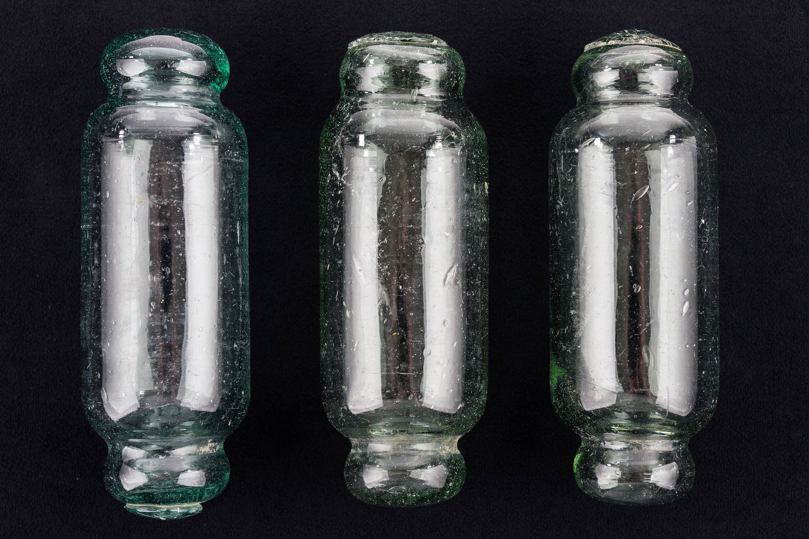 (3) Glass Japanese Fishing Net Floats (1 of 2)