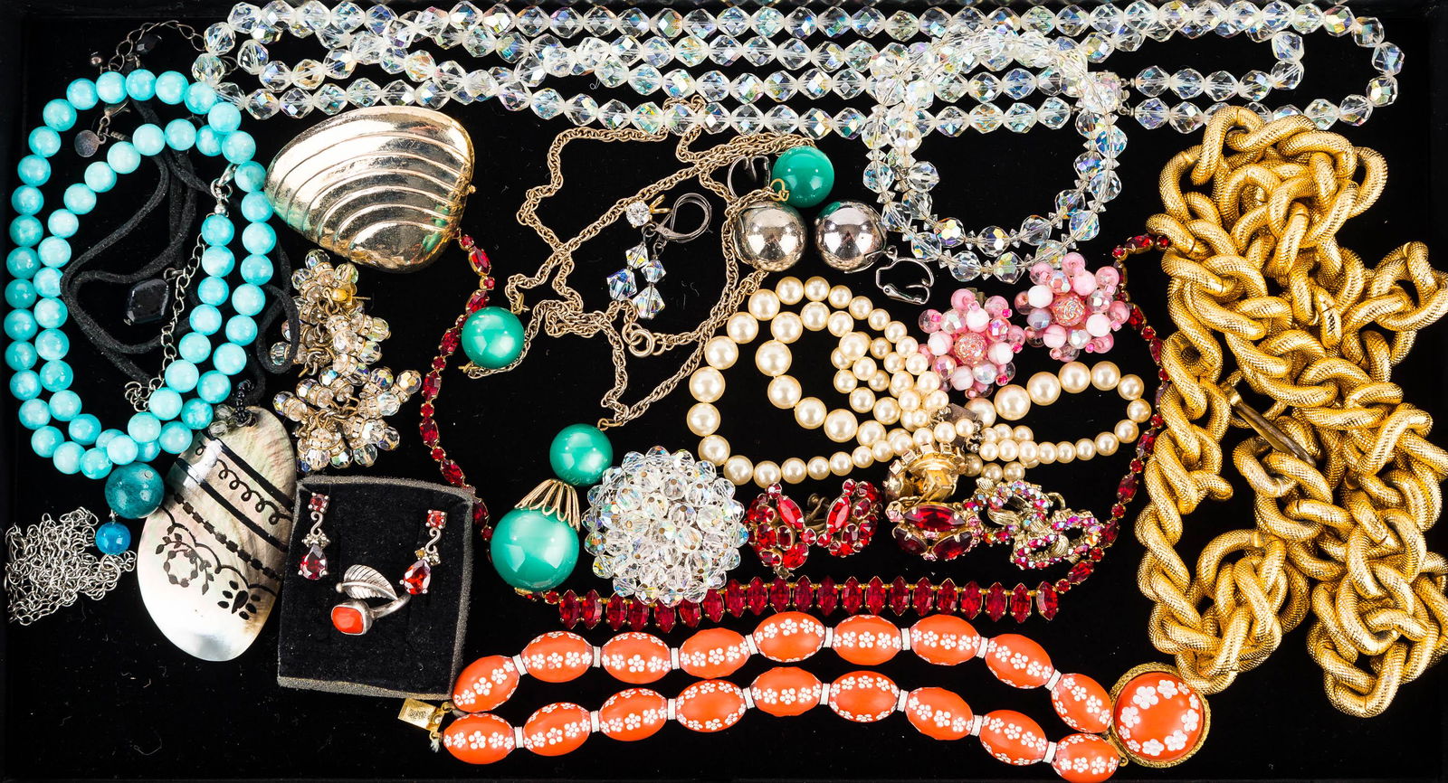 Mixed Costume Jewelry Grouping (1 of 4)
