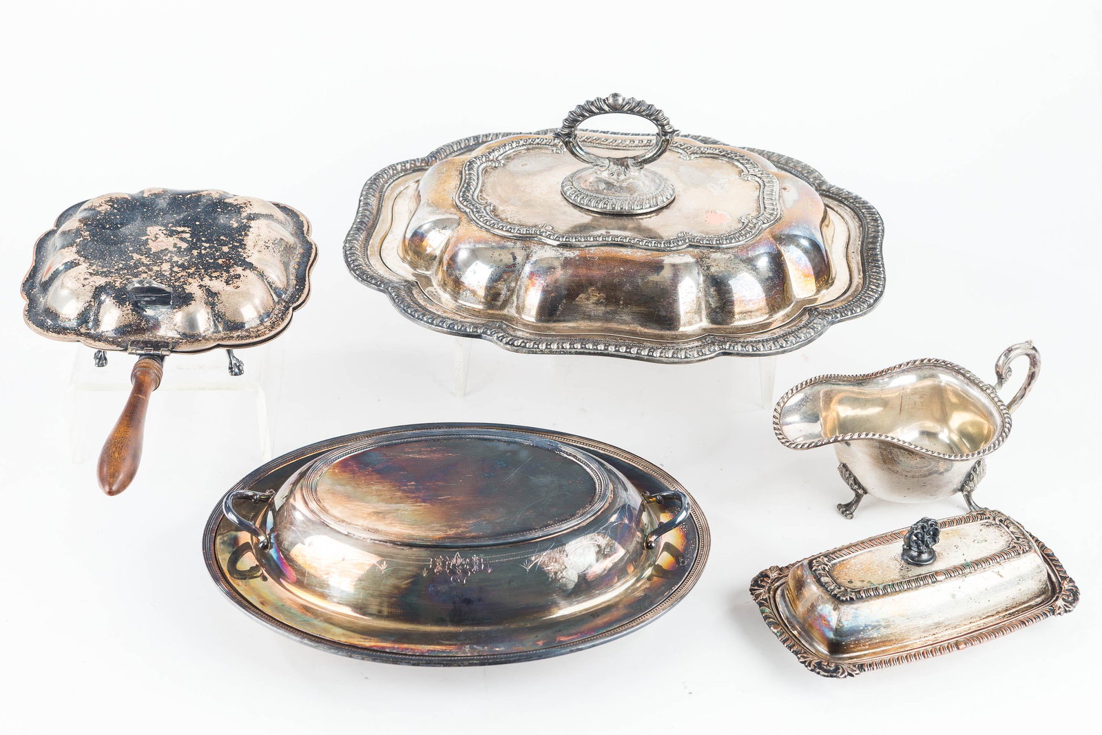 Silverplate Serving Pieces (1 of 7)