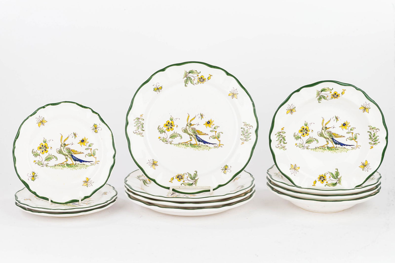 Varages France Bird Pattern Tableware (1 of 3)