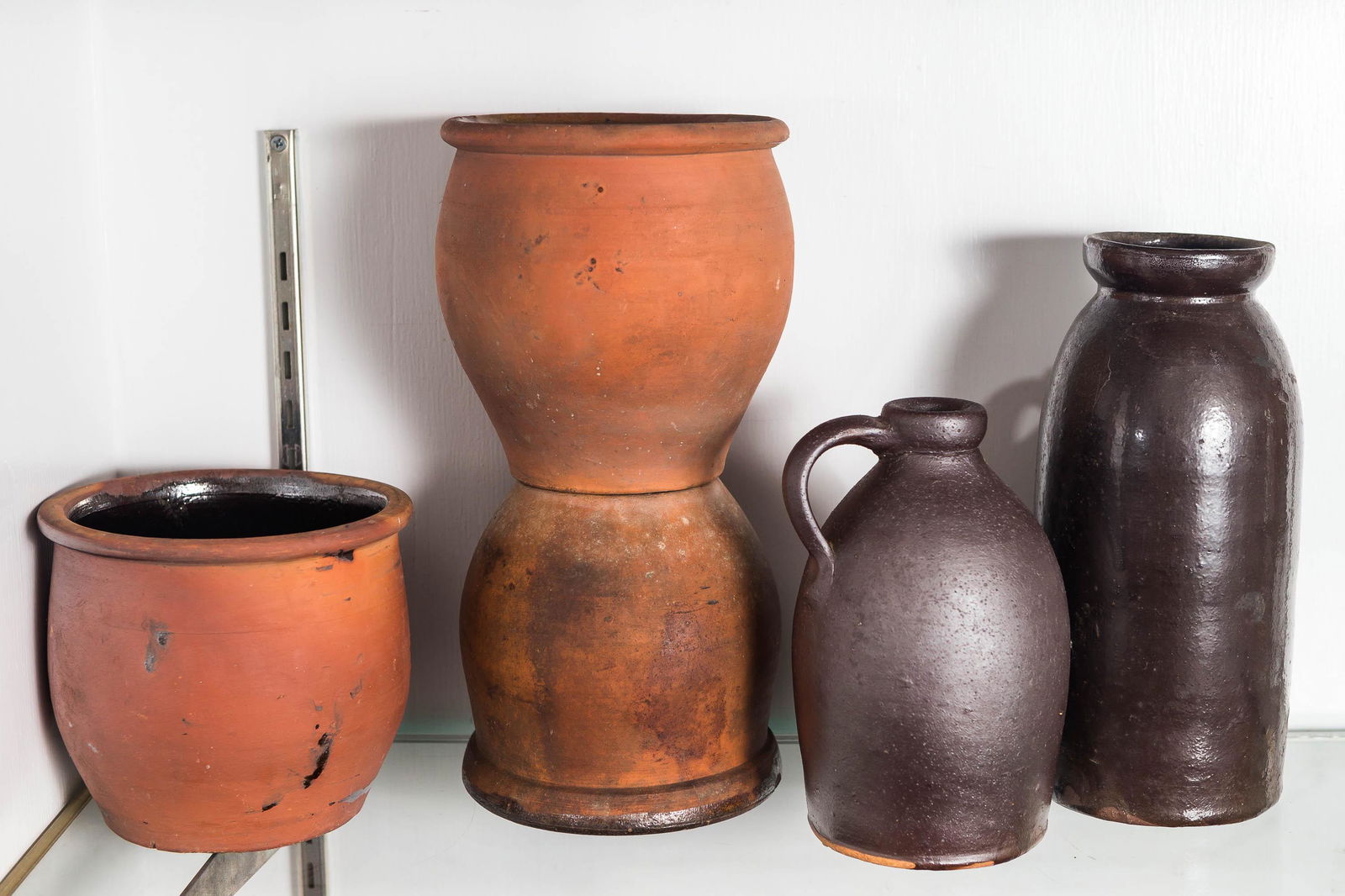 Redware Crocks and a Jug (1 of 1)