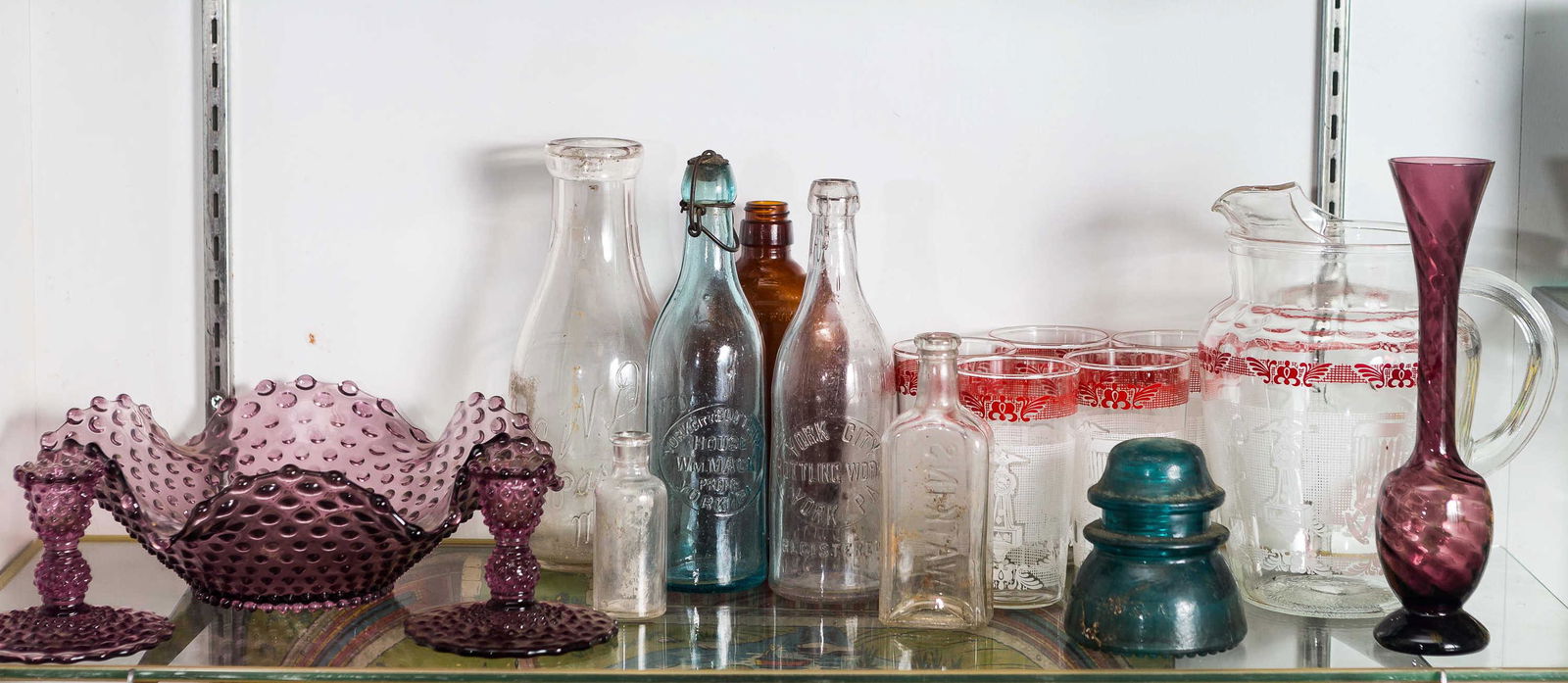 Vintage Bottles and Mixed Glassware (1 of 1)