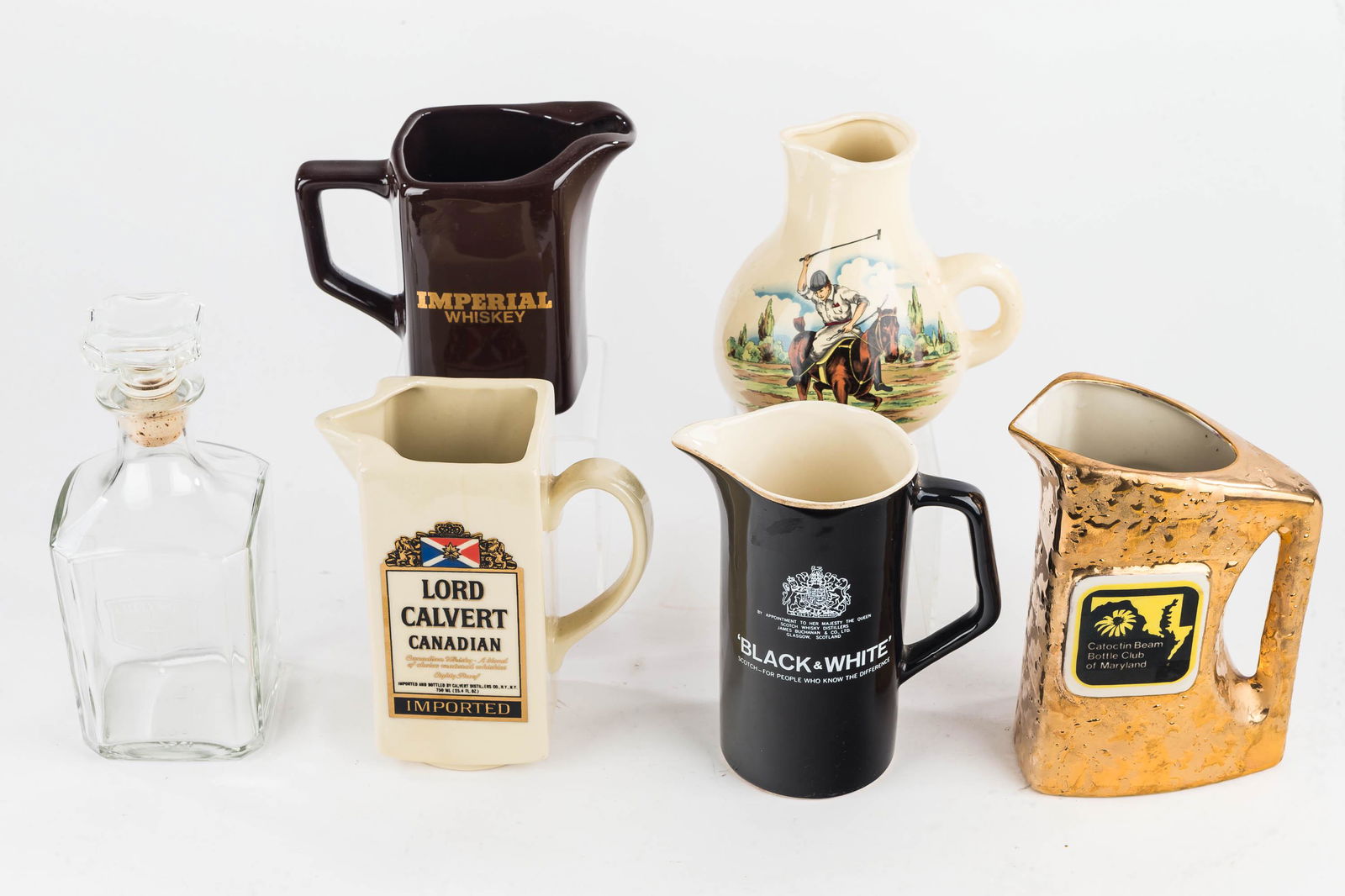 Whiskey Pitchers and a Decanter (1 of 4)