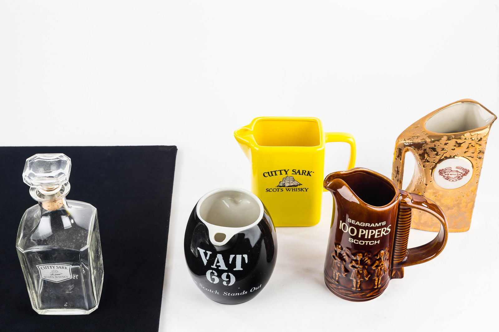 Whiskey Pitchers and a Decanter (1 of 3)