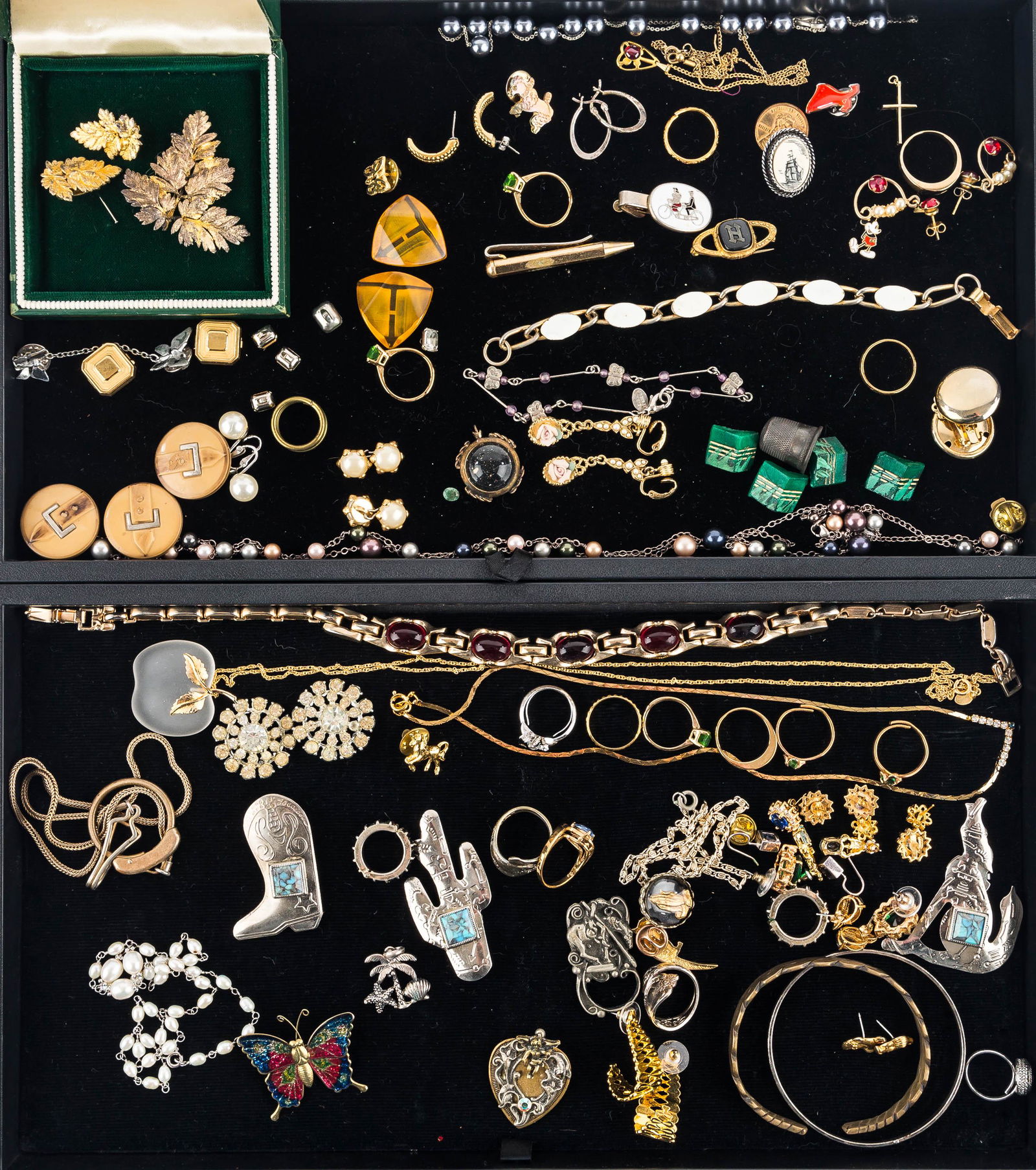 Costume Jewelry Grouping (2 Trays) (1 of 4)