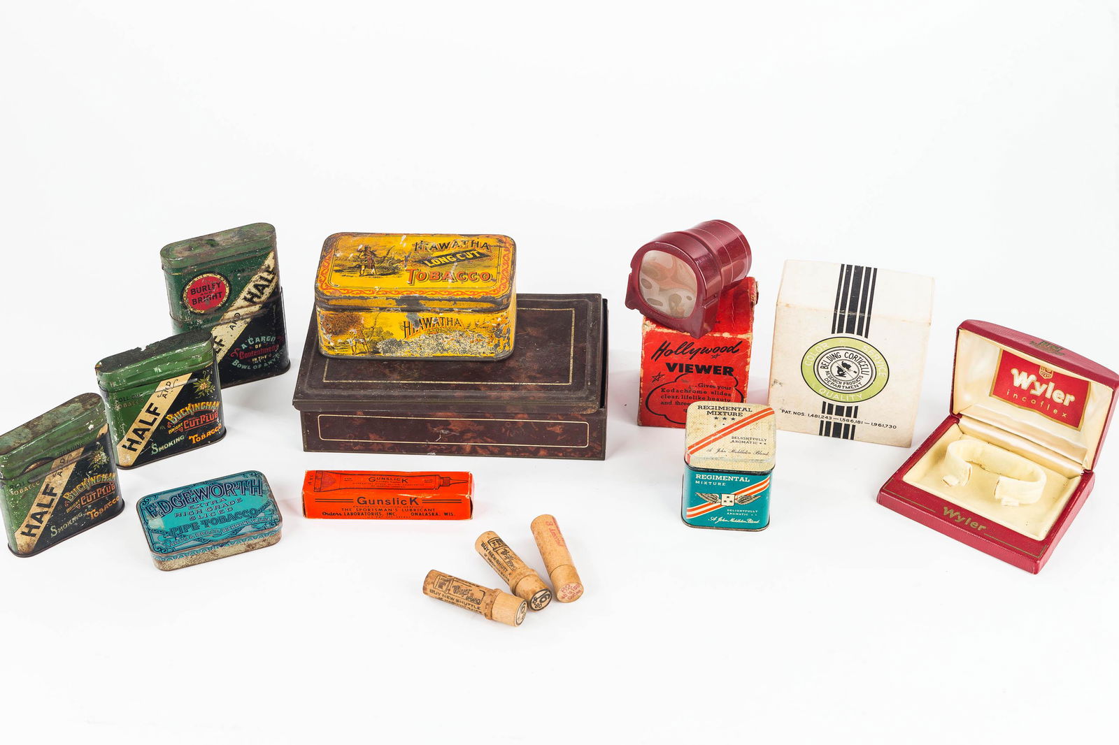 Vintage Tobacco Tins and Other Advertising (1 of 5)