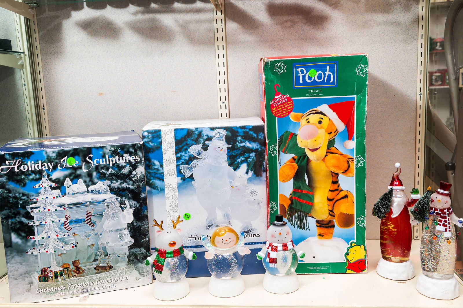 Holiday Ice Sculptures and Tigger (1 of 3)