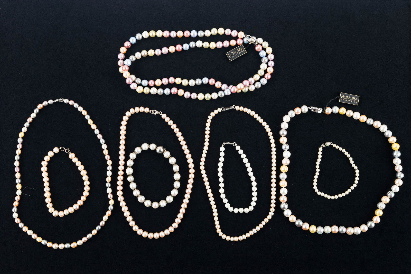 (3) Honora Beaded Necklaces and Other Bracelets (1 of 4)