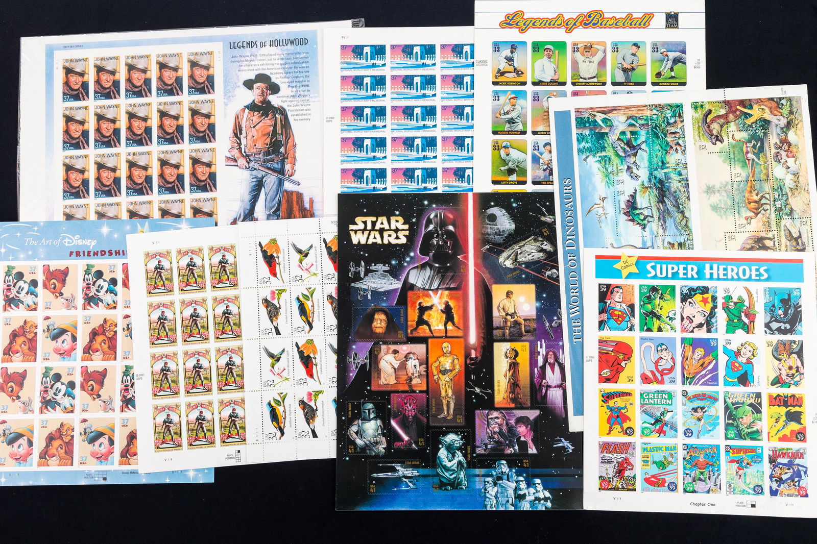 US Postal Stamp Full Sheets (1 of 3)