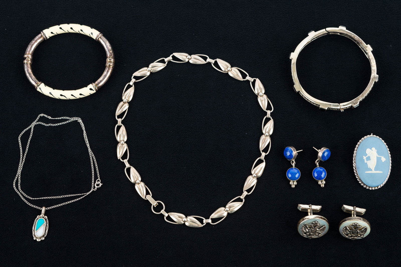 Mixed Sterling Jewelry Grouping (1 of 9)