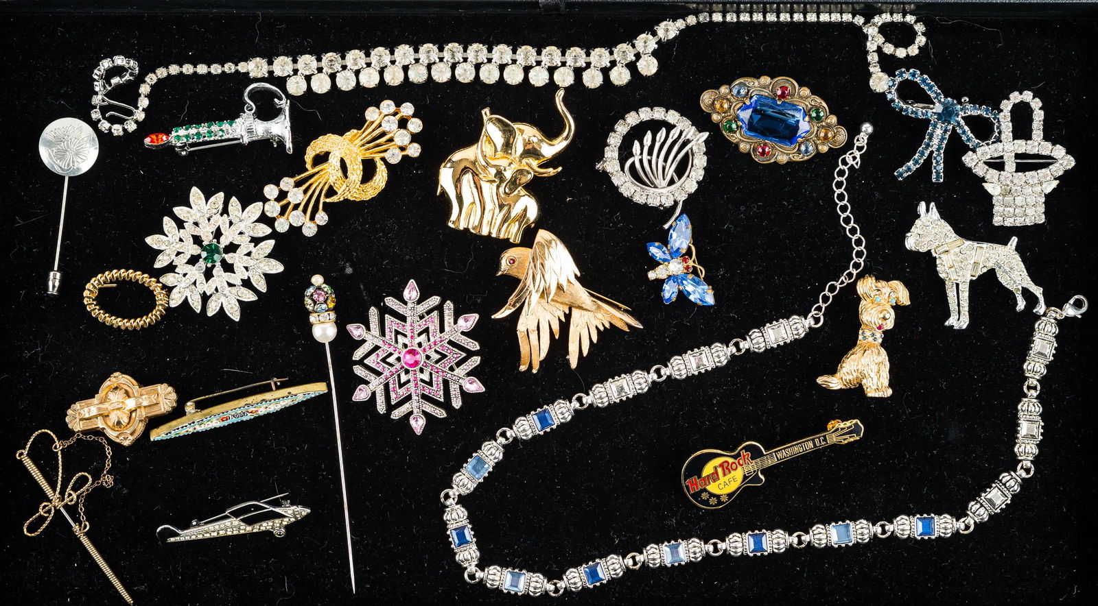 Rhinestone & Figural Costume Jewelry (1 of 4)