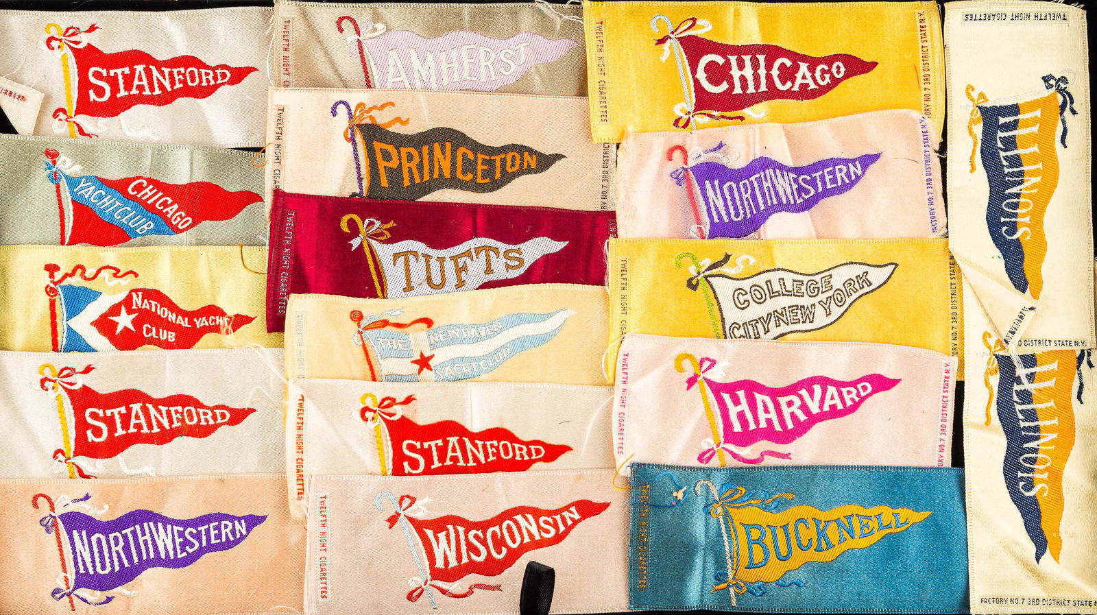 Collection of Twelfth Night Cigarette Silks (1 of 1)