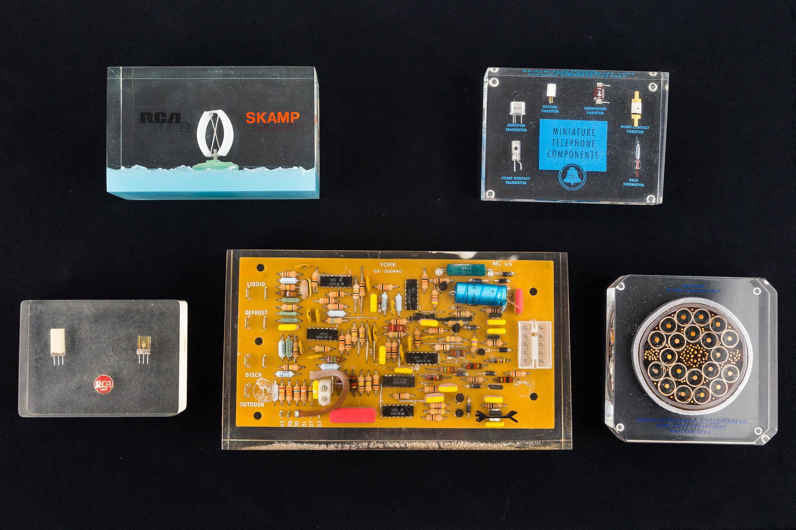 (5) Advertising Paperweights (1 of 6)