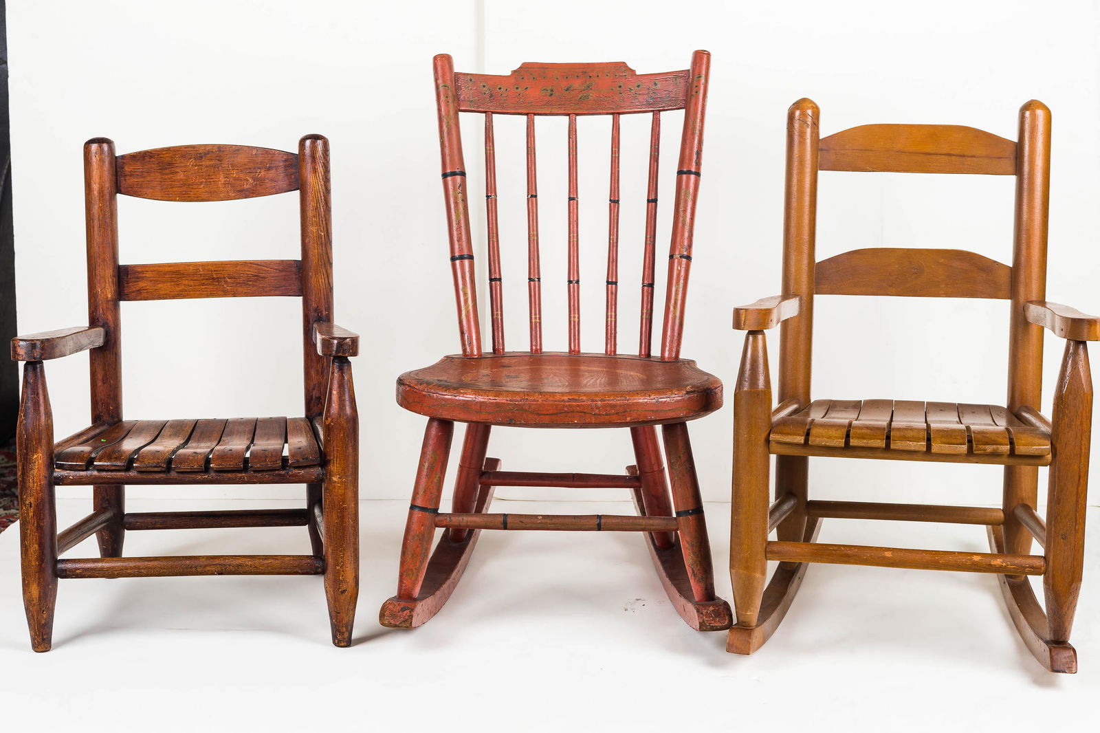 Child's Windsor Rocker and Other Children's Chairs (1 of 7)