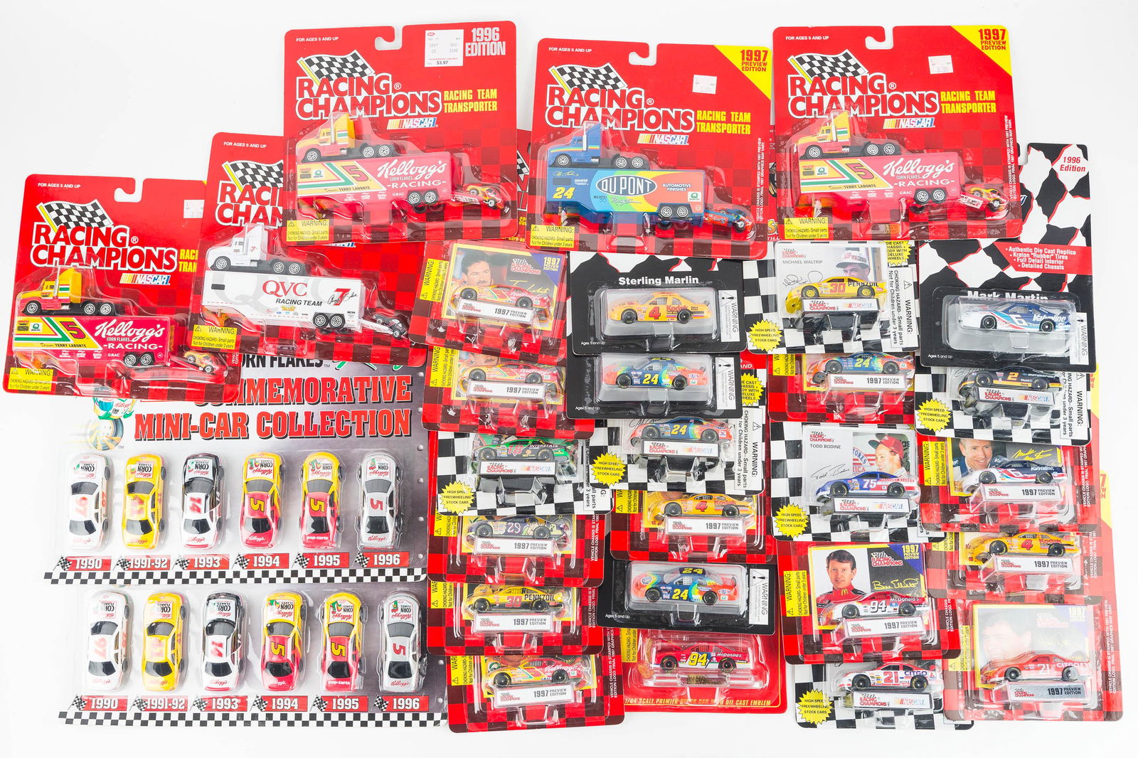 1990s Nascar Die Cast Collection (30) (1 of 4)