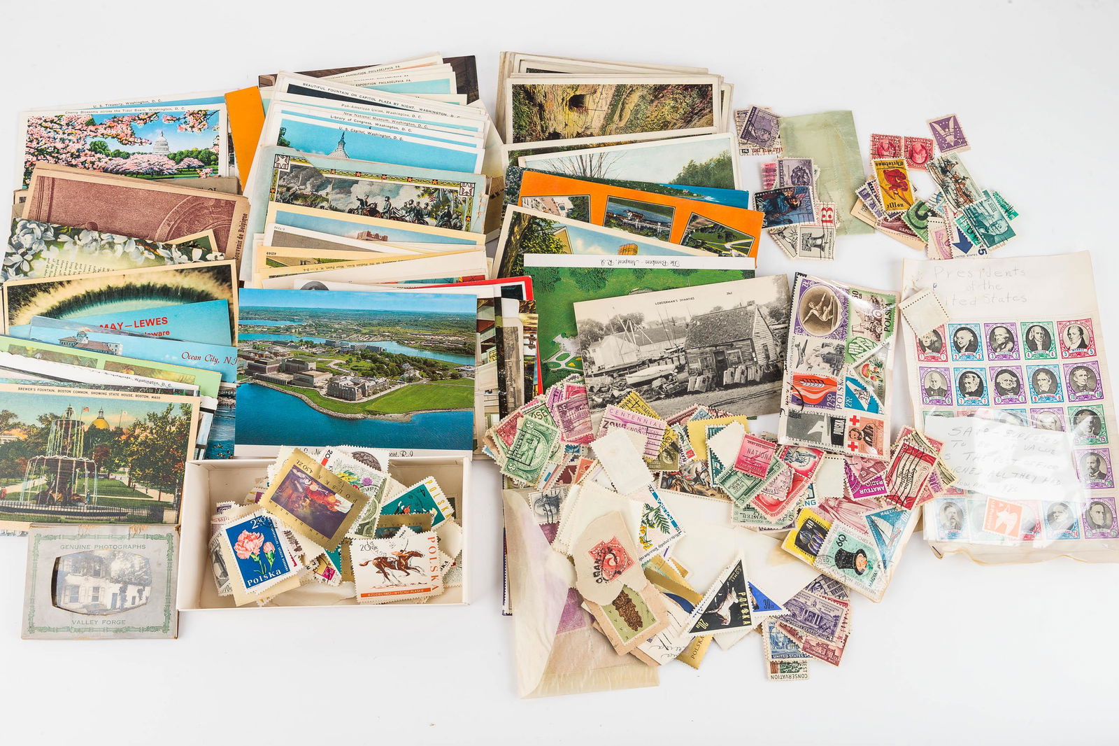 Vintage Postage Stamps & Postcards (1 of 3)