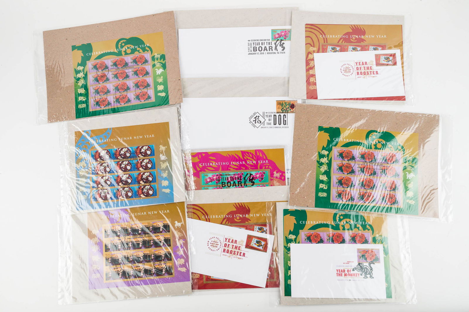 Lunar New Year 1st Day Issue US Postage Stamps (1 of 4)