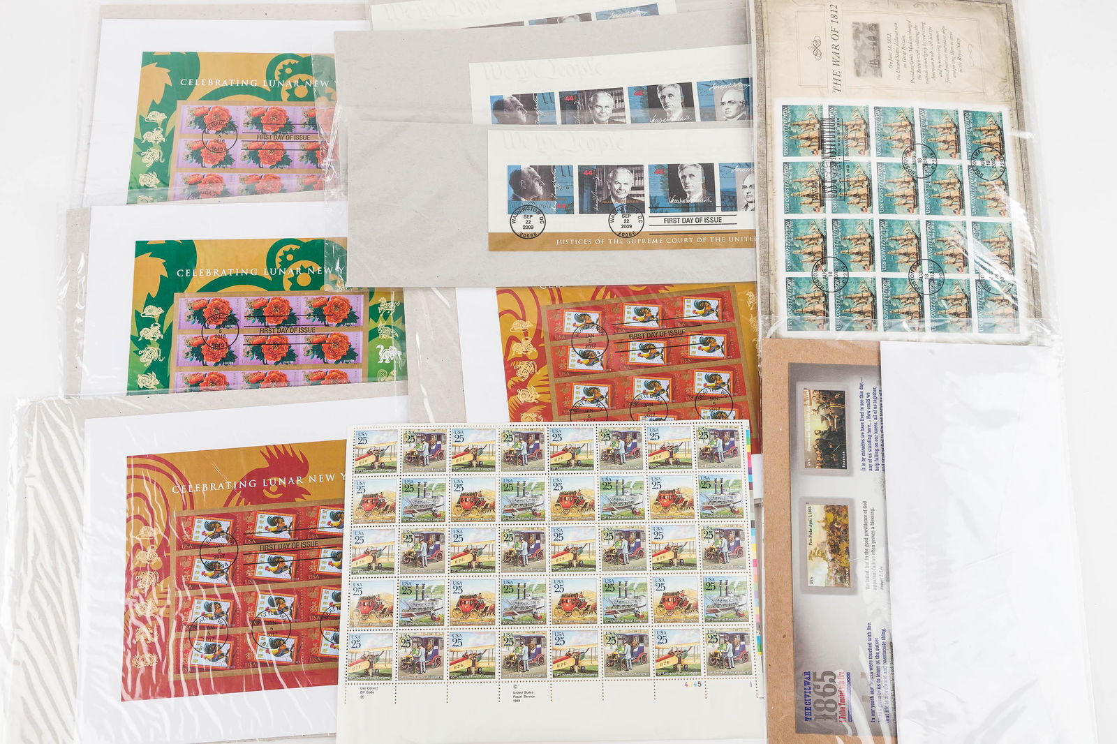 Mixed Full Sheet Stamps (10) (1 of 4)