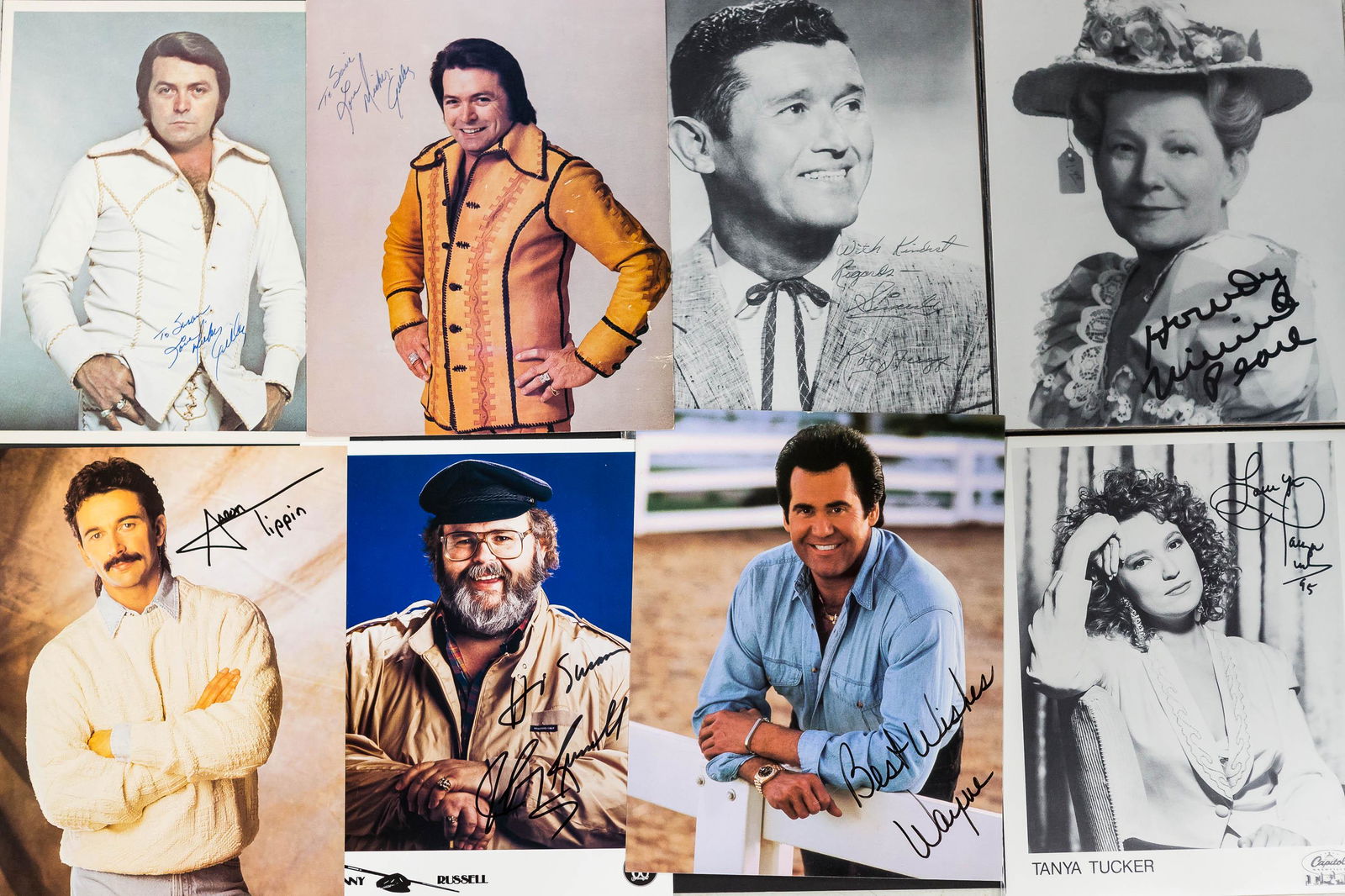 Autographed Photos of Country Stars and Others (1 of 1)