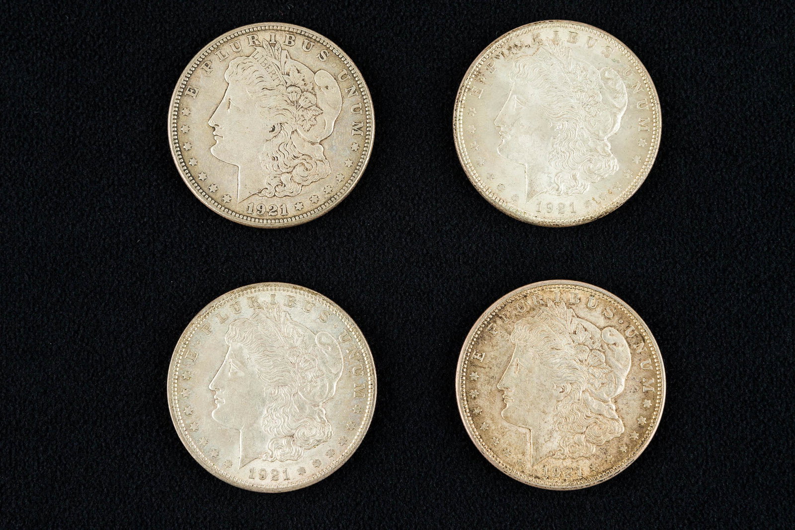1921 Morgan Silver Dollars (4) (1 of 2)