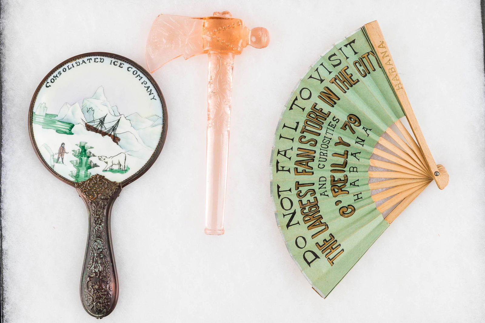 Early 20th Century Advertising incl. Mirror (1 of 5)