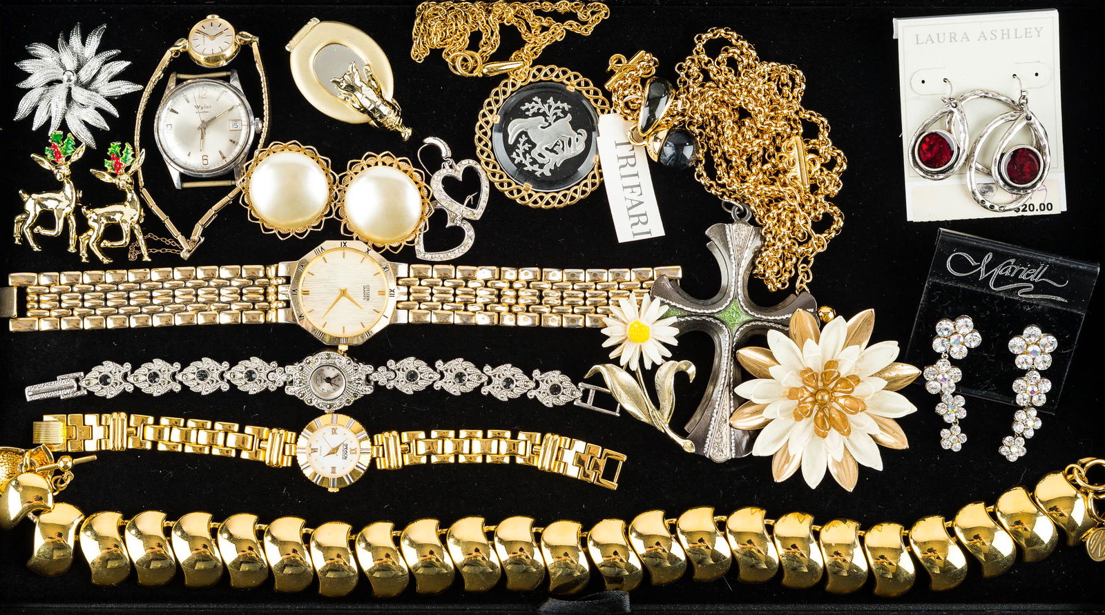 Signed Costume Jewelry and Watches (1 of 4)