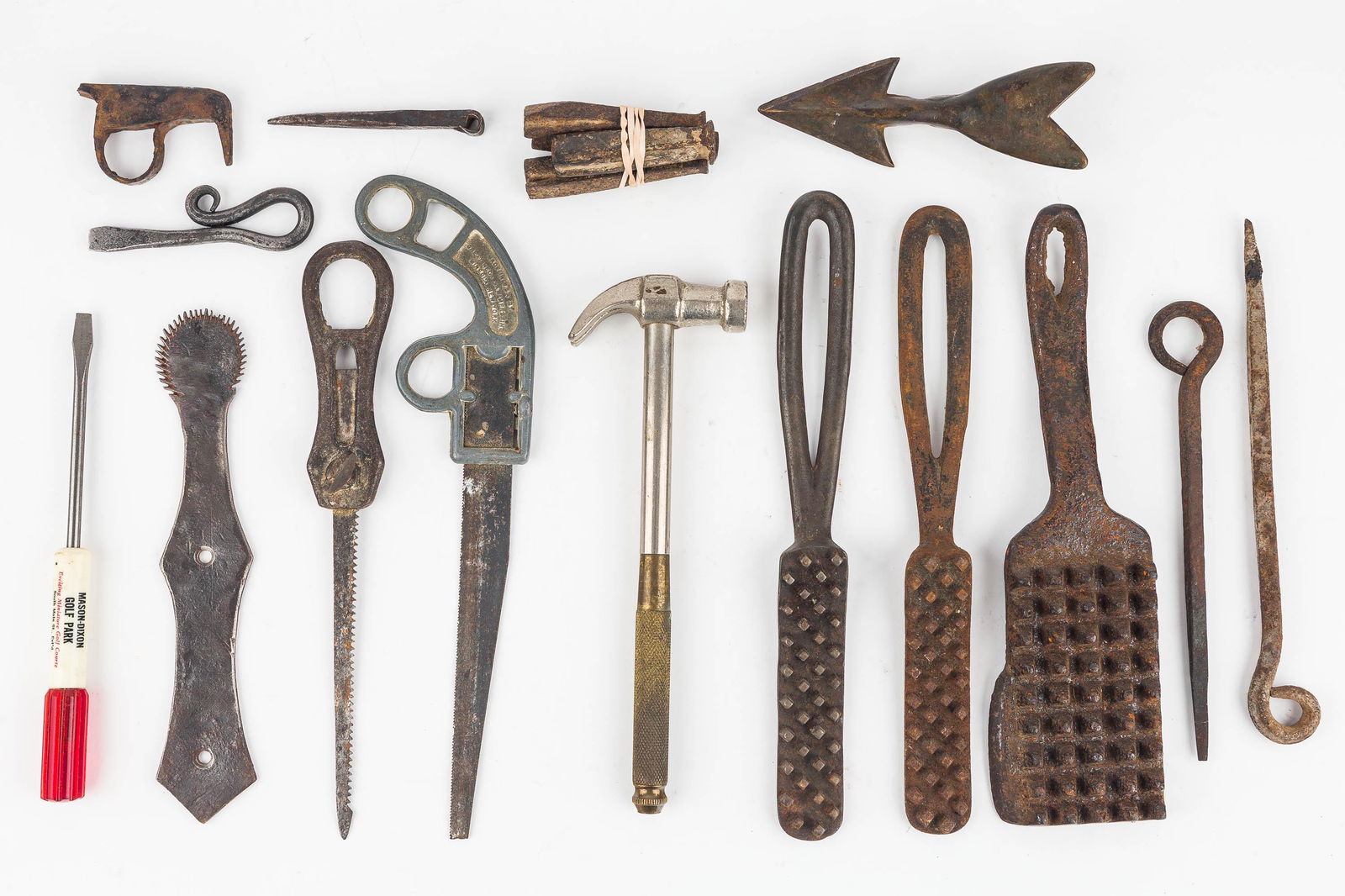 Harpoon Head and Various Tools (1 of 1)