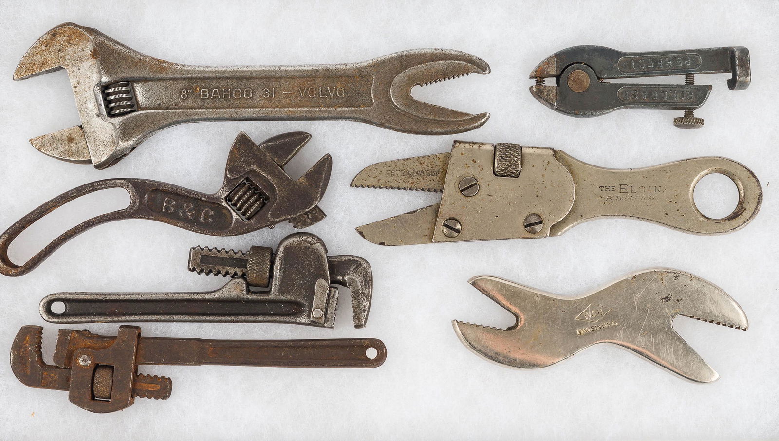 Grouping of Unique Wrenches and Pliers (1 of 1)